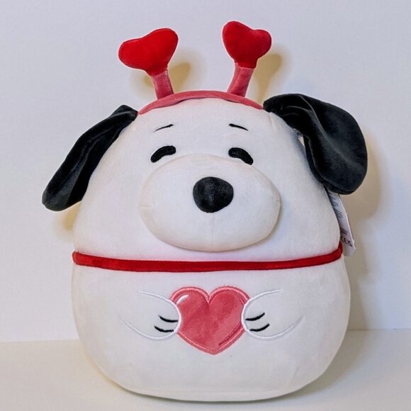 Squishmallows Other - Snoopy 8" Valentines Day 2023 Kellytoy Plush Holiday Peanuts Squishmallow NWT